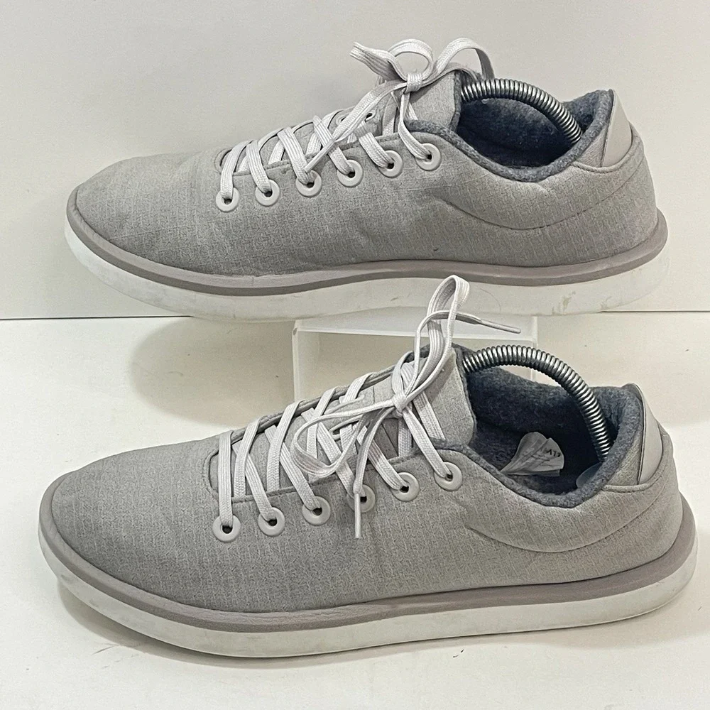 Allbirds Wool Piper Woven Shoes Men's US‎ Size 11 Pewter Gray